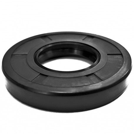 Oil seal 45x66x10 in NBR rubber Double lip seal ring WAS Dichtomatik - 1