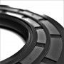 Oil seal 20x35x7 in NBR rubber Double lip seal ring WAS Dichtomatik - 4