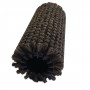 Modular cylindrical horse hair brush