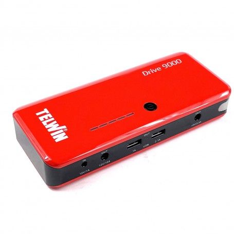 Démarreur portable ultra compact d'urgence 12V Drive9000 TELWIN