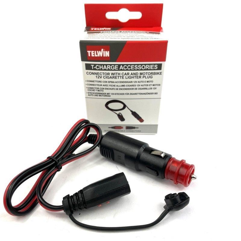 Lighter connector 12 V Car Motorcycle Telwin T-CHARGE 12 20 26 EVO