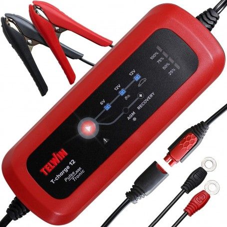 12 and Telwin Battery T-Charge Maintainer Charger